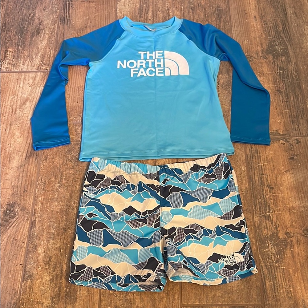 The North Face Kids Blue Swim Set Size 5